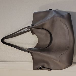 Large gray purse